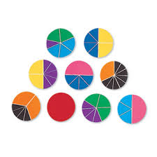 RAINBOW FRACTION CIRCLES